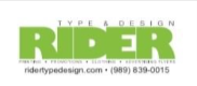 Rider Type & Design Logo