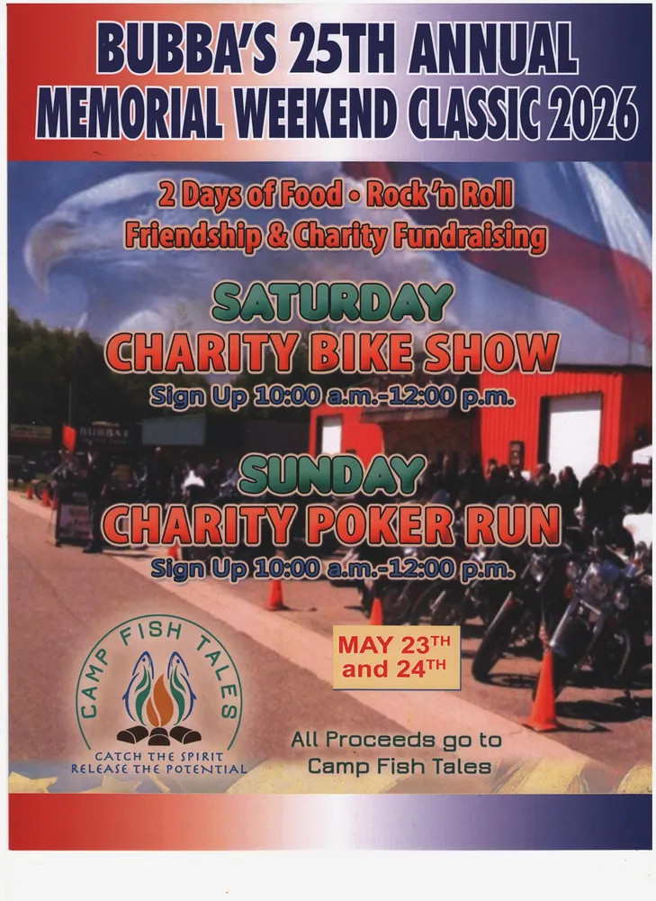 Bubba’s 25th Annual Memorial Weekend Classic